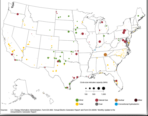 EIA map